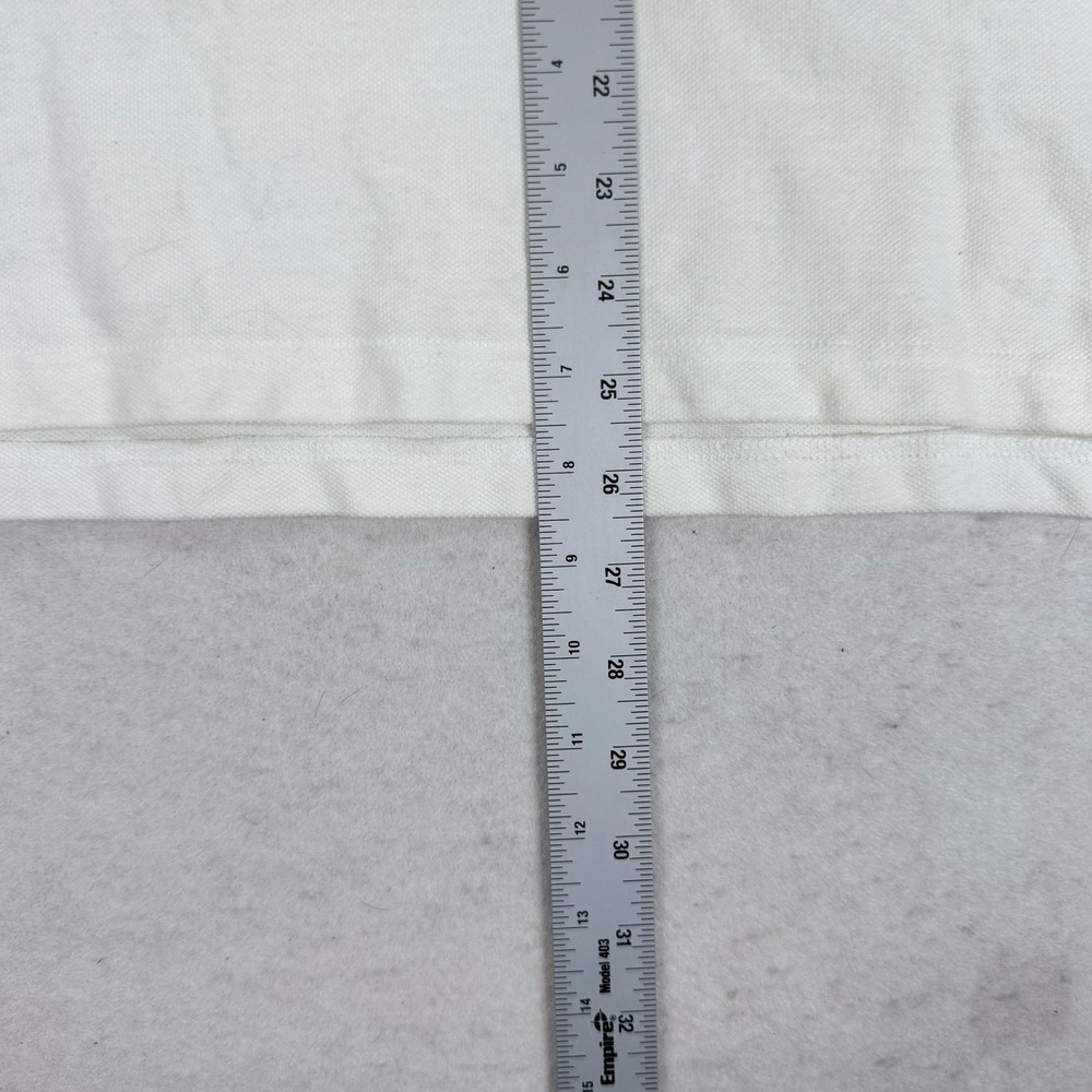VTG Polo Jeans Ralph Lauren Womens XL White Cotton Preppy Short Sleeve Polo Y2K - Picture 5 of 8